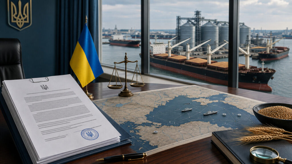 Україна ввела санкції проти 13 суден і 28 компаній за незаконне вивезення зерна