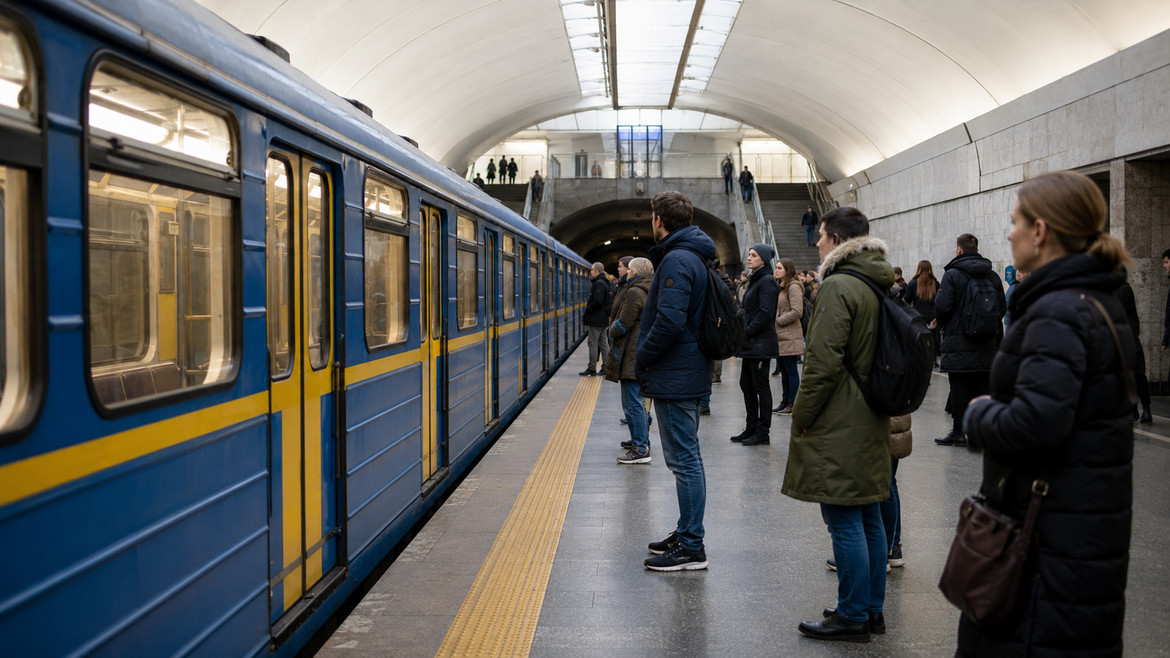 Зупинка метро в Києві відбудеться 29 серпня о 9:00. Поїзди зупинять на хвилину, а відновлення звичного графіка може тривати до 2 годин.