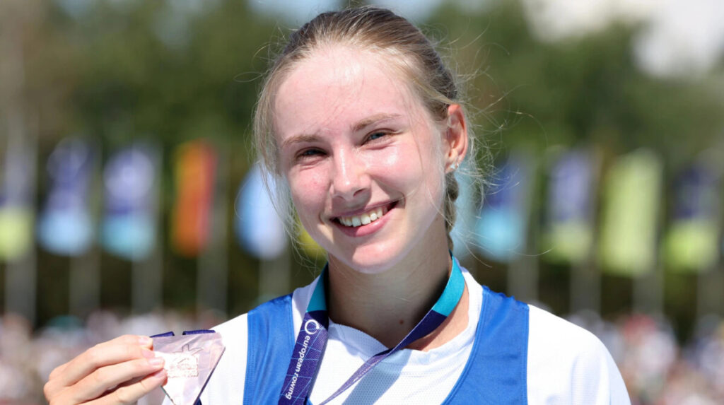 Анна Шеремет здобула перше золото України на ЧЄ-2026 з академічного веслування