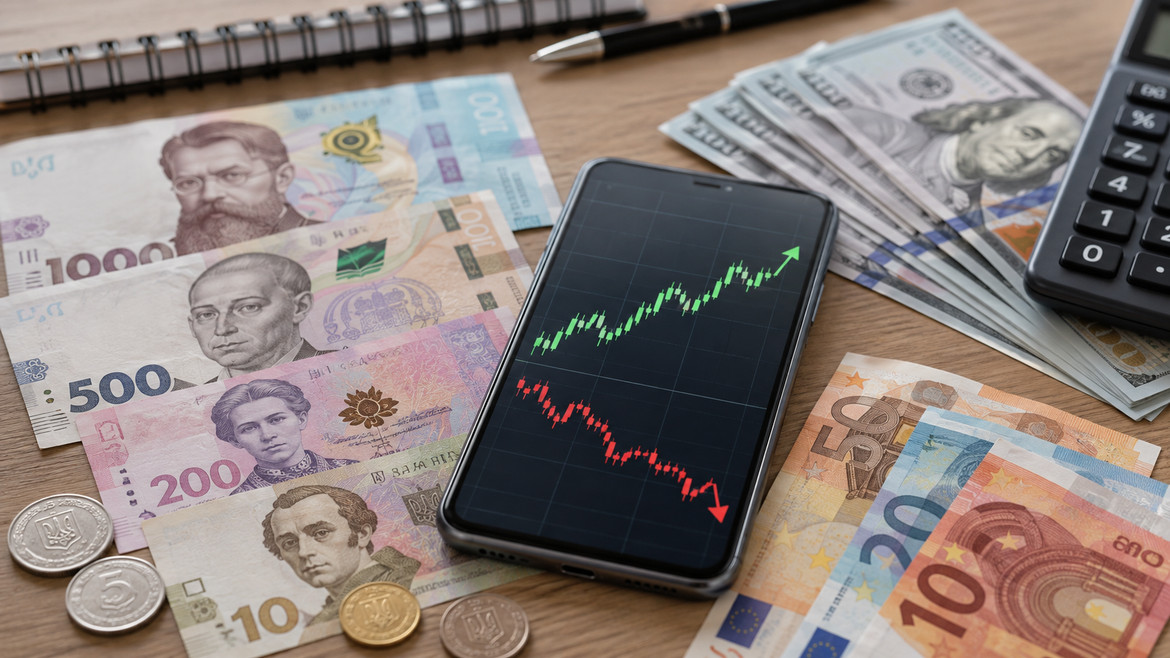 Курс долара на 25 серпня зріс до 44,70 грн, тоді як євро подешевшав до 52,15 грн. Дані НБУ та прогноз валютного ринку.