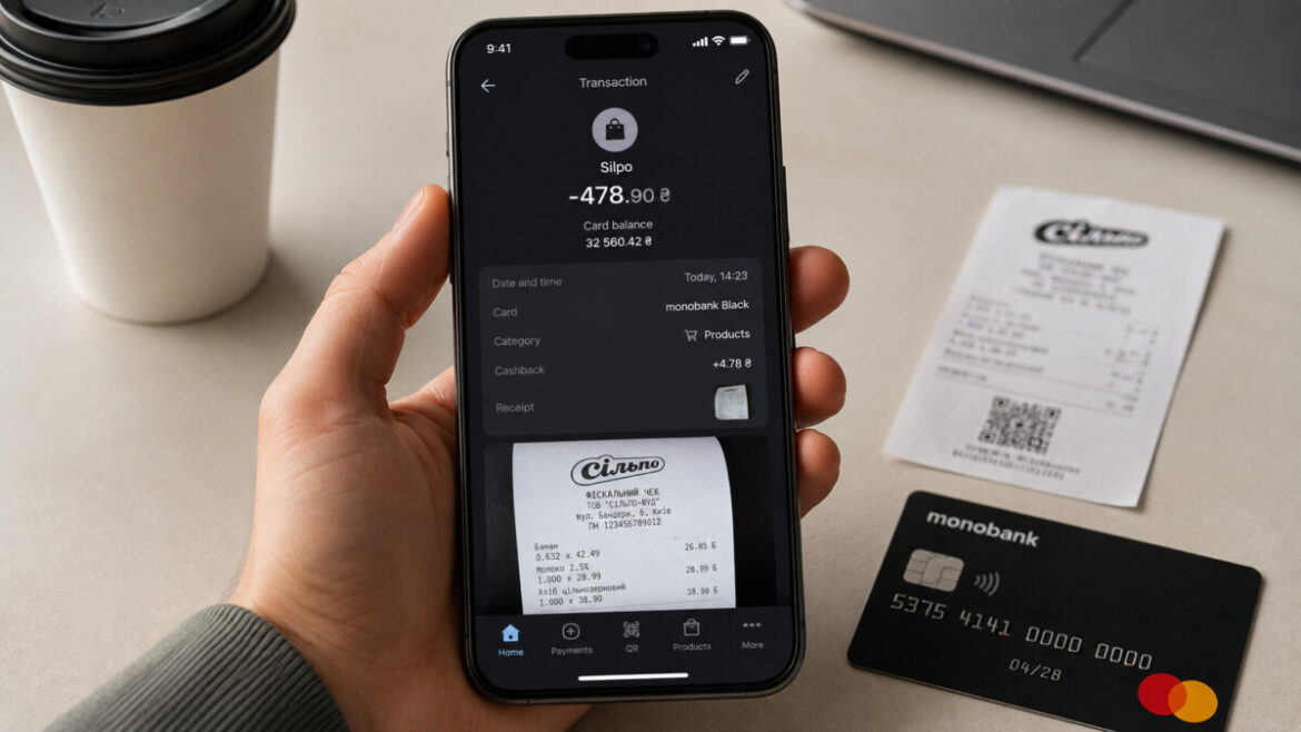 Monobank дозволив прикріплювати фото чеків до транзакцій. Пояснюємо, як додати файл до платежу та коли нова функція стане корисною.