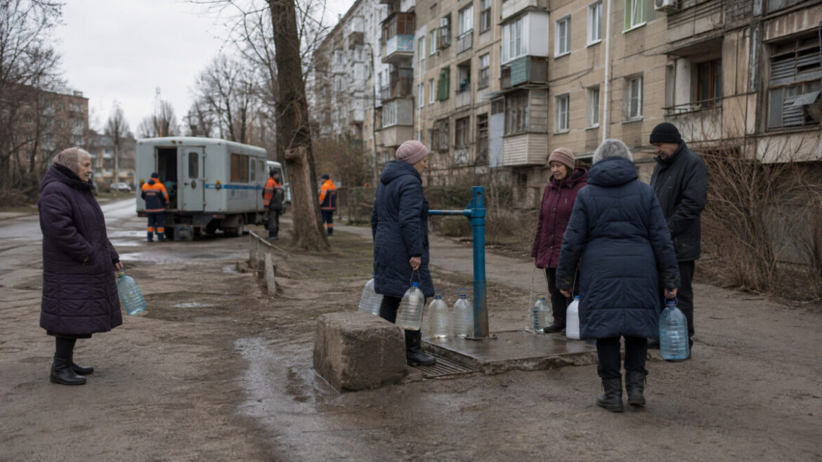 Краматорськ залишився без води 5 серпня через аварійні перемикання. Названо 6 адрес ручних колонок із технічною водою.