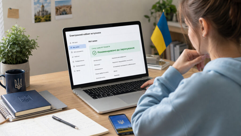 Рекомендації до зарахування 2026 з’явилися в кабінетах: що зробити вступнику до 11 серпня