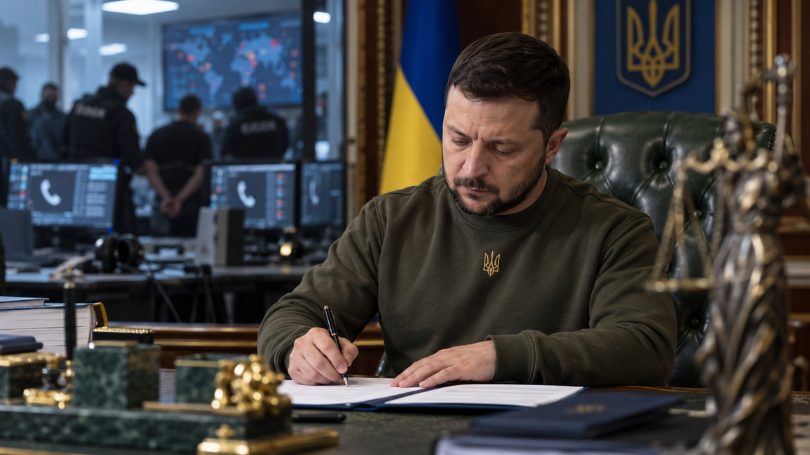Кримінальна відповідальність за шахрайські кол-центри посилена в Україні: Зеленський підписав закон, який передбачає до 13 років ув'язнення.