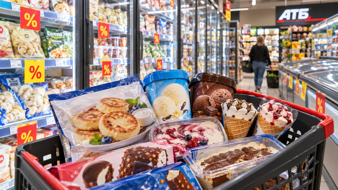 Акції АТБ 17 вересня 2026 року: морозиво, сирники та десерти продають зі знижками до 50%. Дивіться актуальні ціни та список товарів.