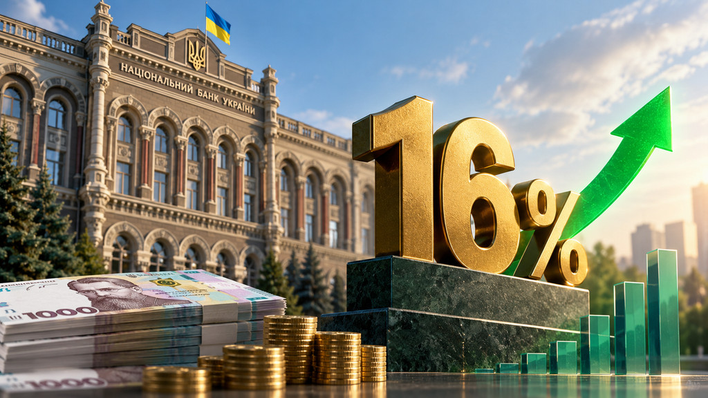 НБУ підвищив облікову ставку до 16%: інфляція сягнула 8,1%, що буде з цінами у 2027 році