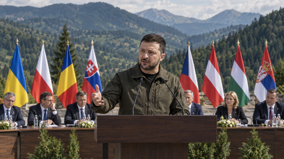 Карпатська вісімка C8 об’єднала Україну та 7 держав для співпраці у безпеці, енергетиці, логістиці та економіці.