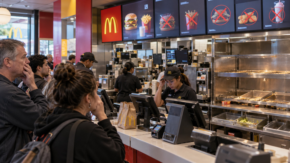 У McDonald’s закінчилася їжа в Гатному: які страви зникли з меню, що відомо про поставки та чи є дефіцит в інших ресторанах.