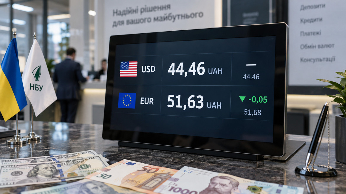Курс валют НБУ на 9 вересня: долар встановлено на рівні 44,46 грн, євро — 51,63 грн. Європейська валюта подешевшала на 5 копійок.