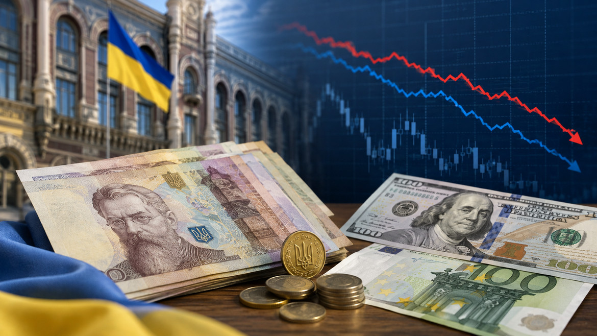 Курс валют НБУ на 2 вересня: долар знизився до 44,45 грн, євро — до 51,53 грн. Що змінилося та чому різкого стрибка долара може не бути.